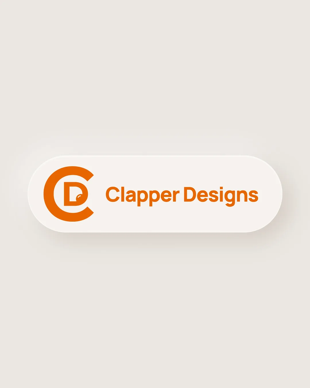The Clapper Designs logo